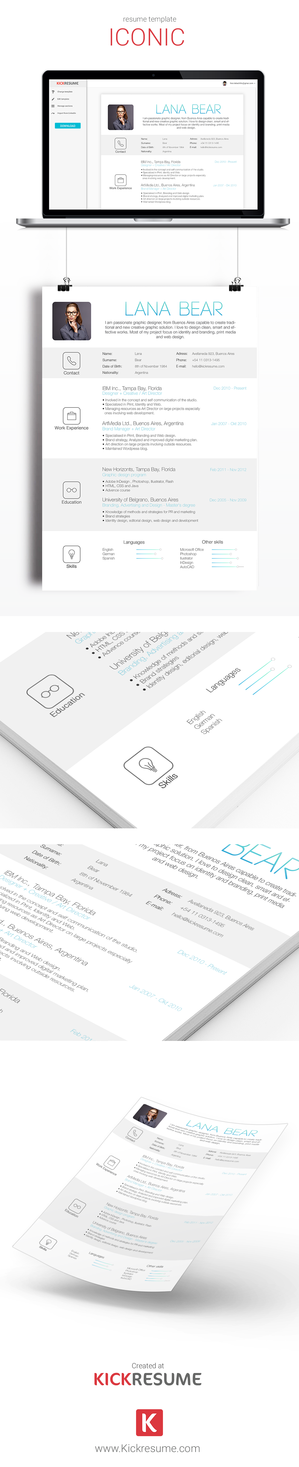 choose one of our templates created by designers and approved by recruiters www kickresume com re sample resume templates resume design creative resume design create personal website for resume on choose one of our templates created by designers and approved by recruiters www kickresume com re sample resume templates resume design creative resume design