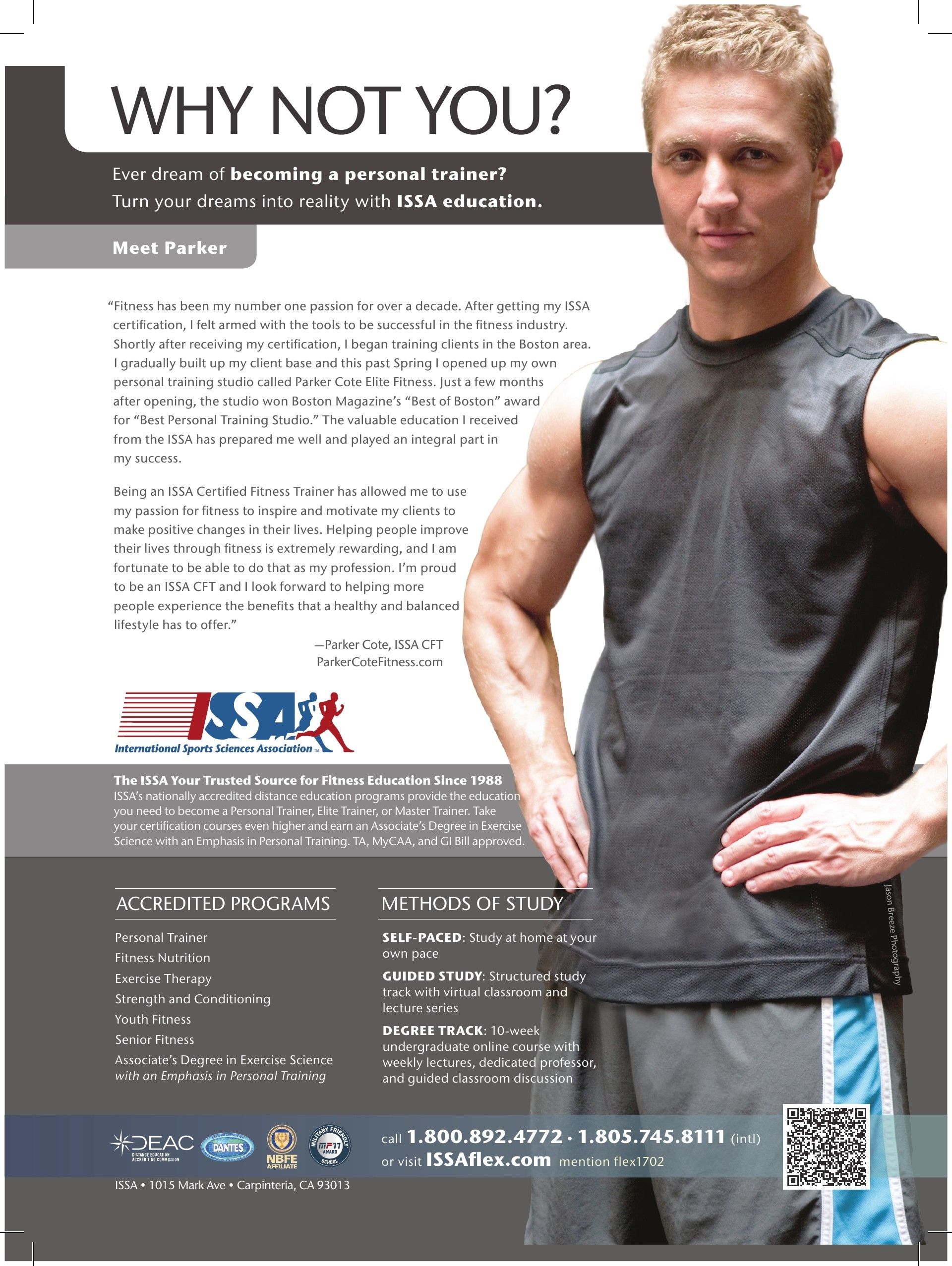 personal trainer near me on being an issa certified fitness trainer has allowed me to see my passion for fitness to inspire fitness trainer fitness motivation becoming a personal trainer