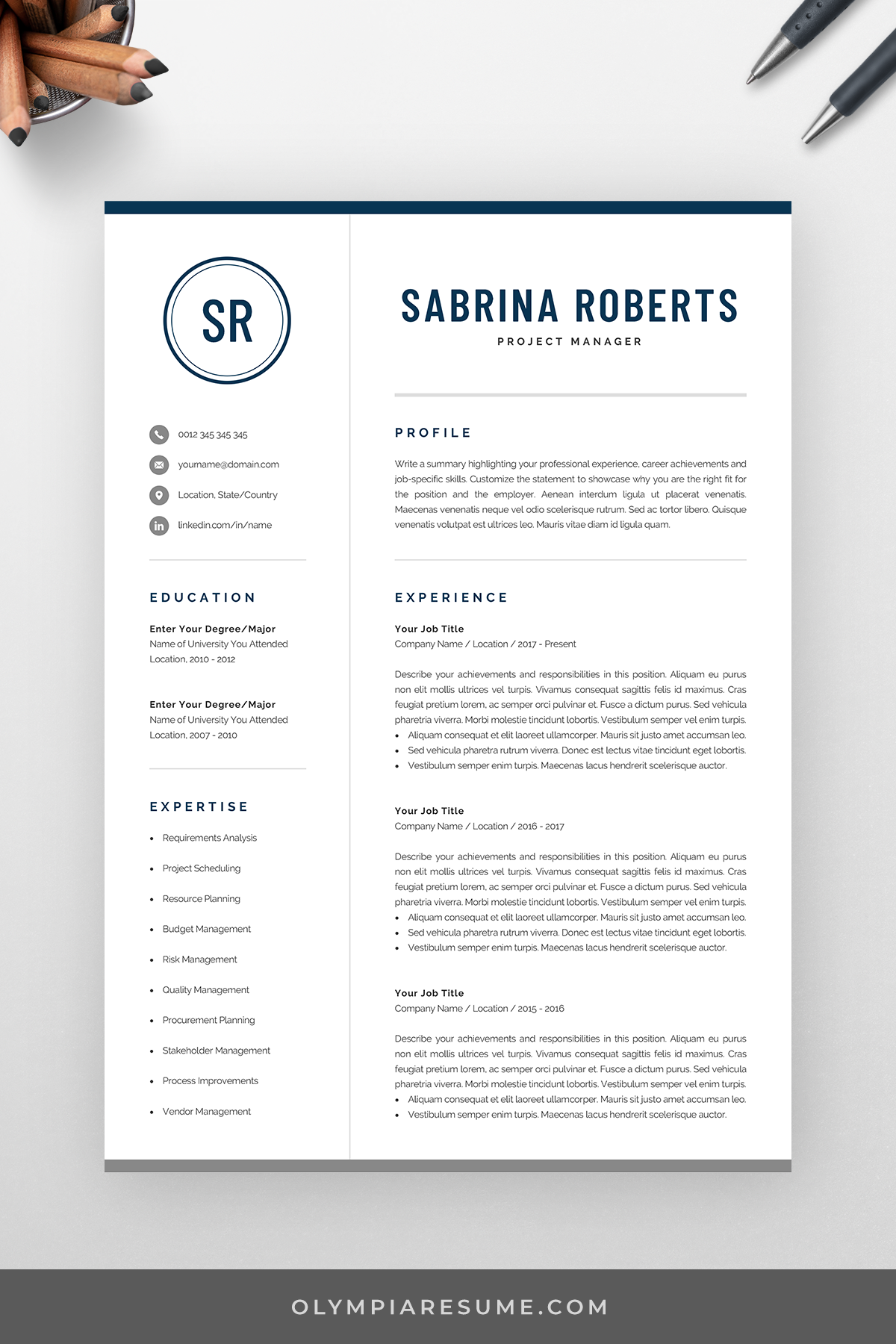 employer looking for resume on professional resume template modern manager executive etsy resume template word resume template professional one page resume template