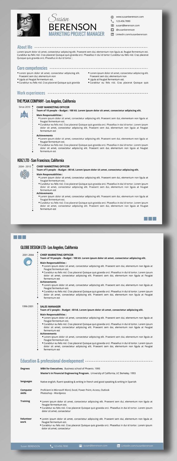 can a resume be 2 pages on classic and professional resume 2 pages word professional resume resume cv resume design professional