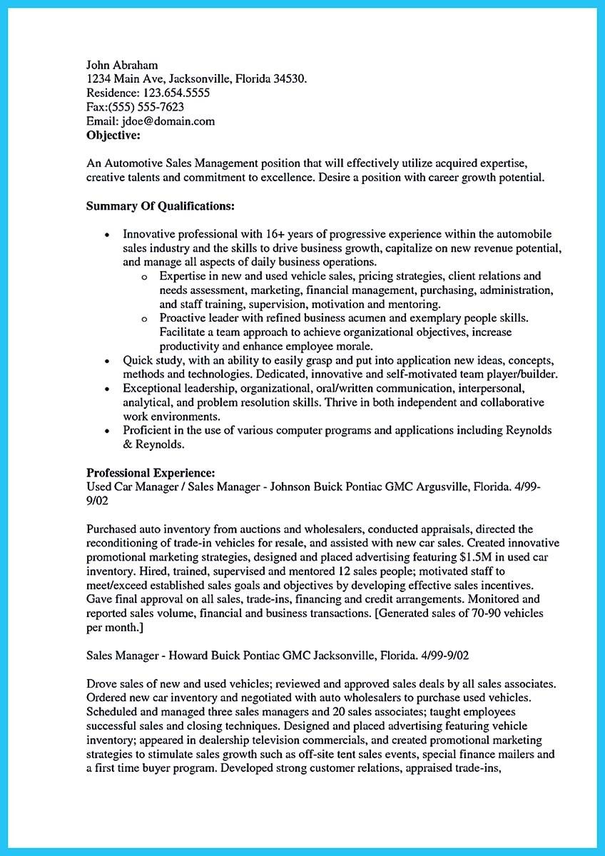 nice writing a clear auto sales resume marketing worst resume ever on nice writing a clear auto sales resume marketing
