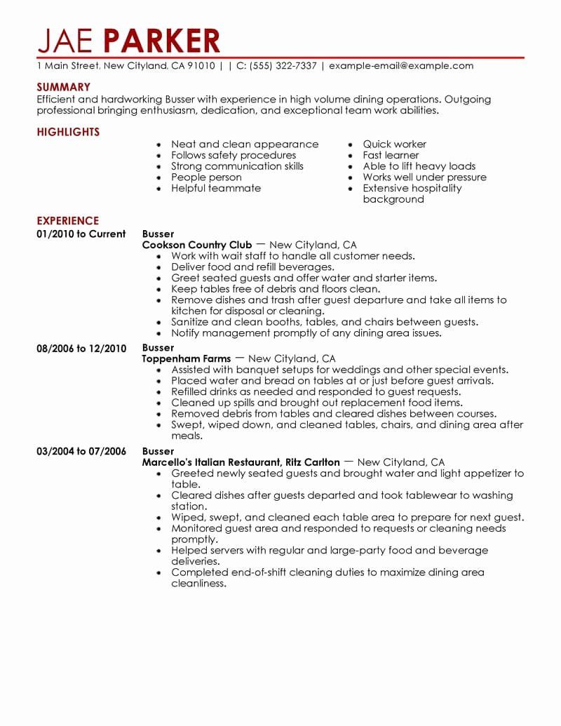 production assistant skills on busser job description resume lovely best busser resume example resume skills good resume examples resume examples