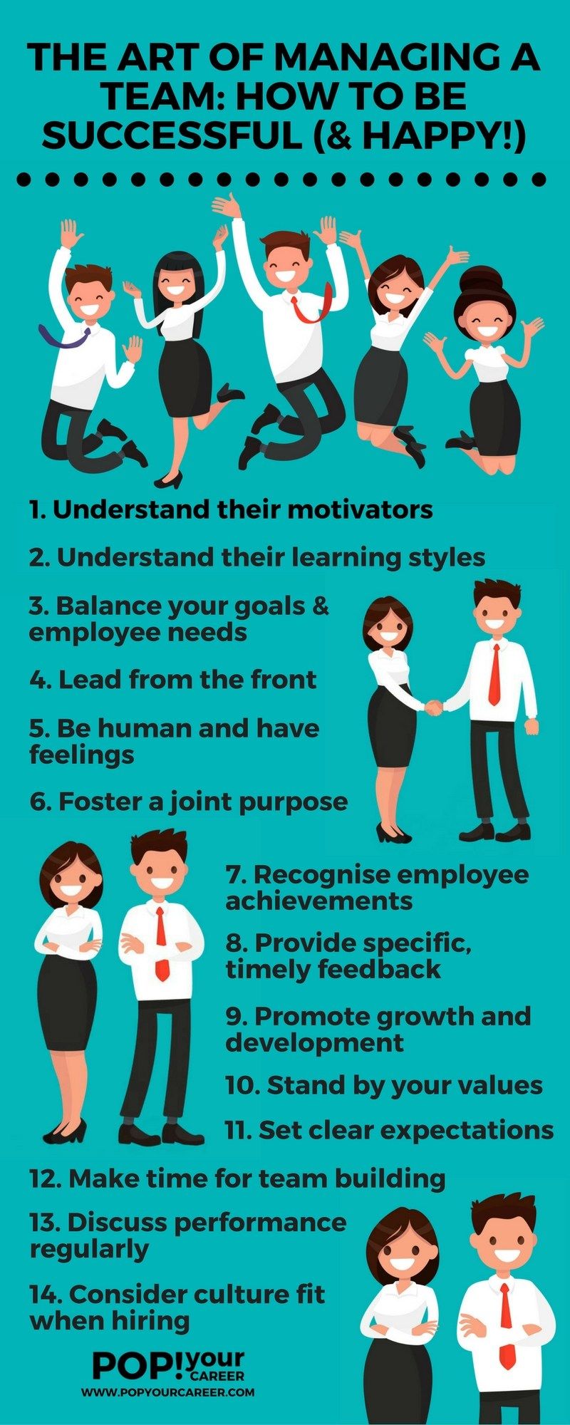 lead and manage a team on the art of managing a team pop your career leadership business management leadership management