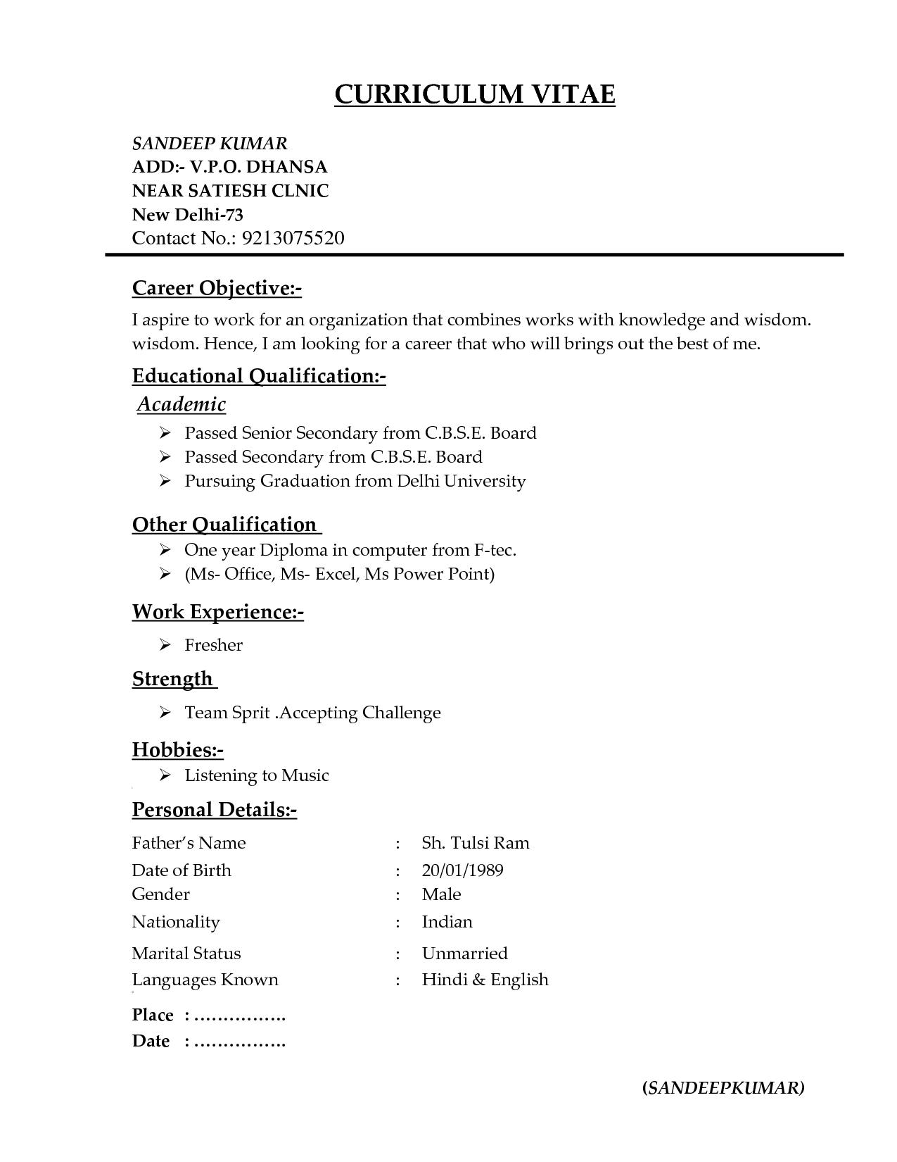 how to type out a resume on types of resume format resume format new resume format resume format for freshers best resume format