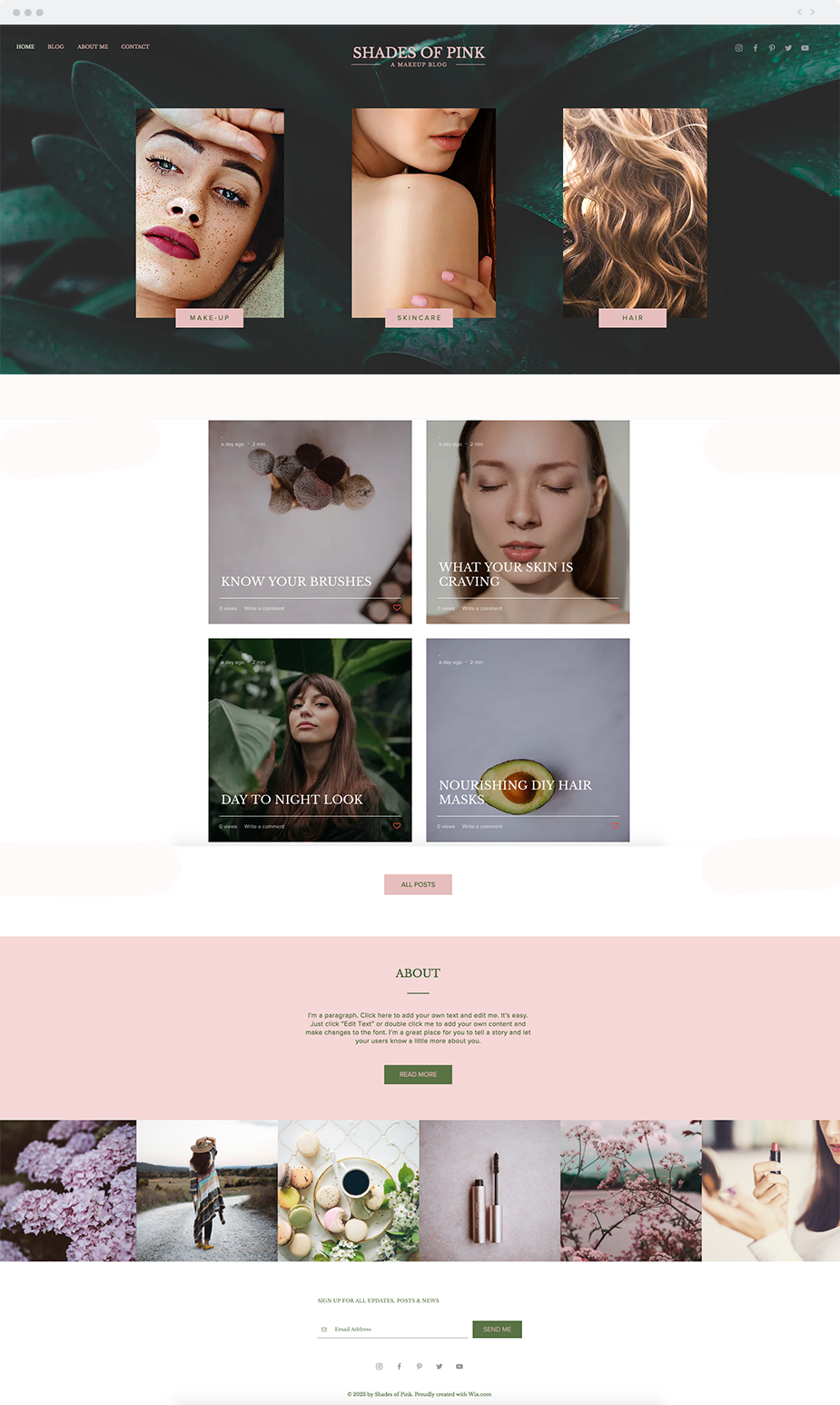 makeup artist website on make up blog website template itching to comment on the latest brands and styles can t wait to blog website template makeup artist website website template