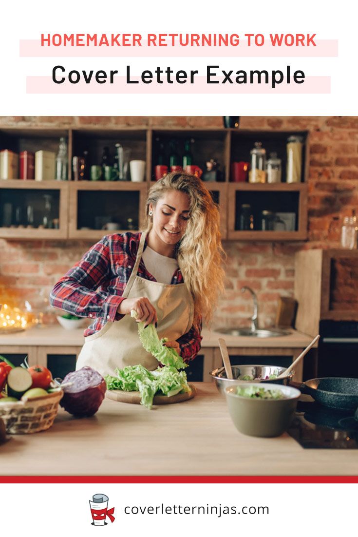 resume for homemaker returning to work on cover letter example for homemaker returning to work cover letter example return to work letter example