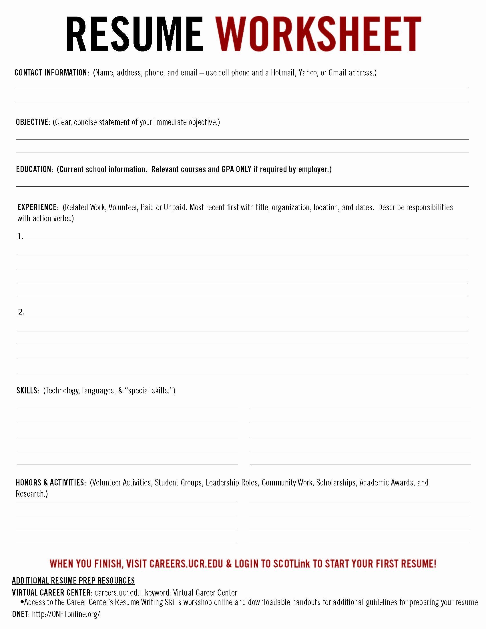 high school resume builder unique resume pt 2 career center resources high school resume student resume special education worksheets printable resume examples free printables on high school resume builder unique resume pt 2 career center resources high school resume student resume special education worksheets