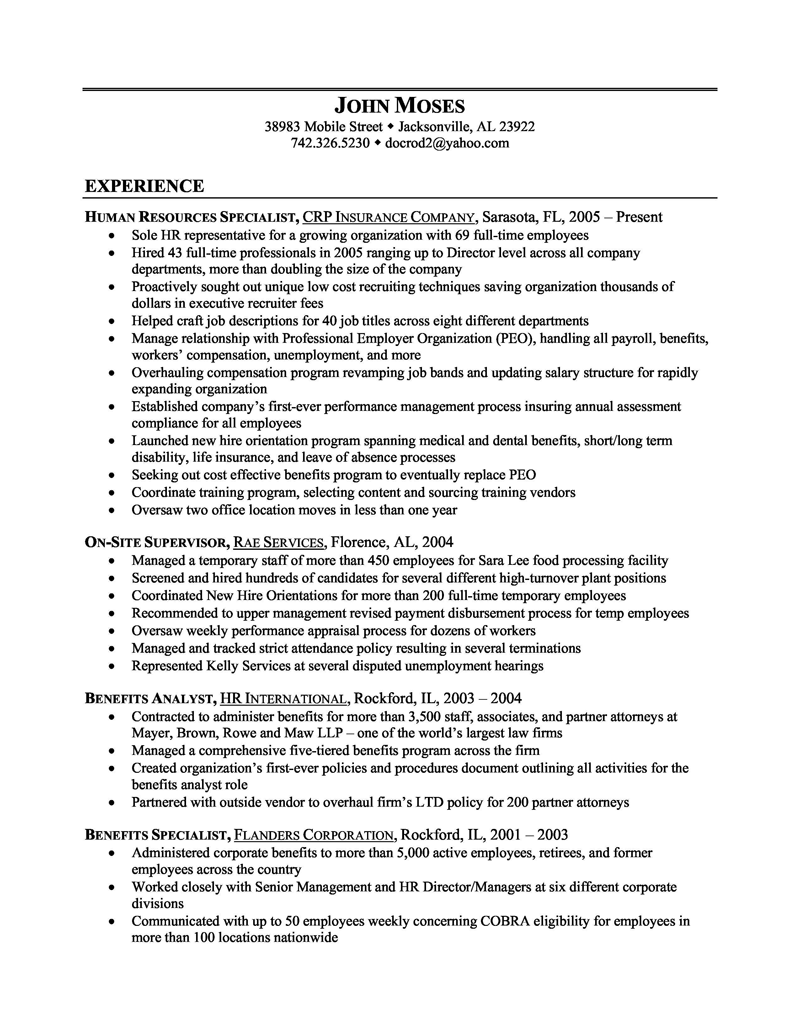 free resume templates human resources human resources resume human resources hr resume recruiter resume sample entry level on free resume templates human resources human resources resume human resources hr resume