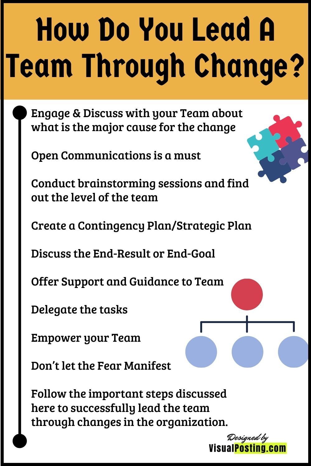 lead and manage a team on how do you lead a team through change leadership management business leadership leadership lessons