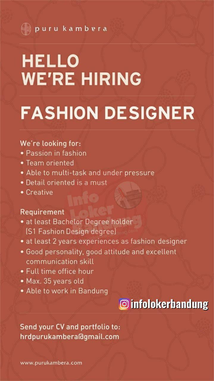 lowongan kerja fashion designer puru kambera bandung januari 2020 infolokerbandung com periklanan sekolah part time accounting jobs on lowongan kerja fashion designer puru kambera bandung januari 2020 infolokerbandung com periklanan sekolah