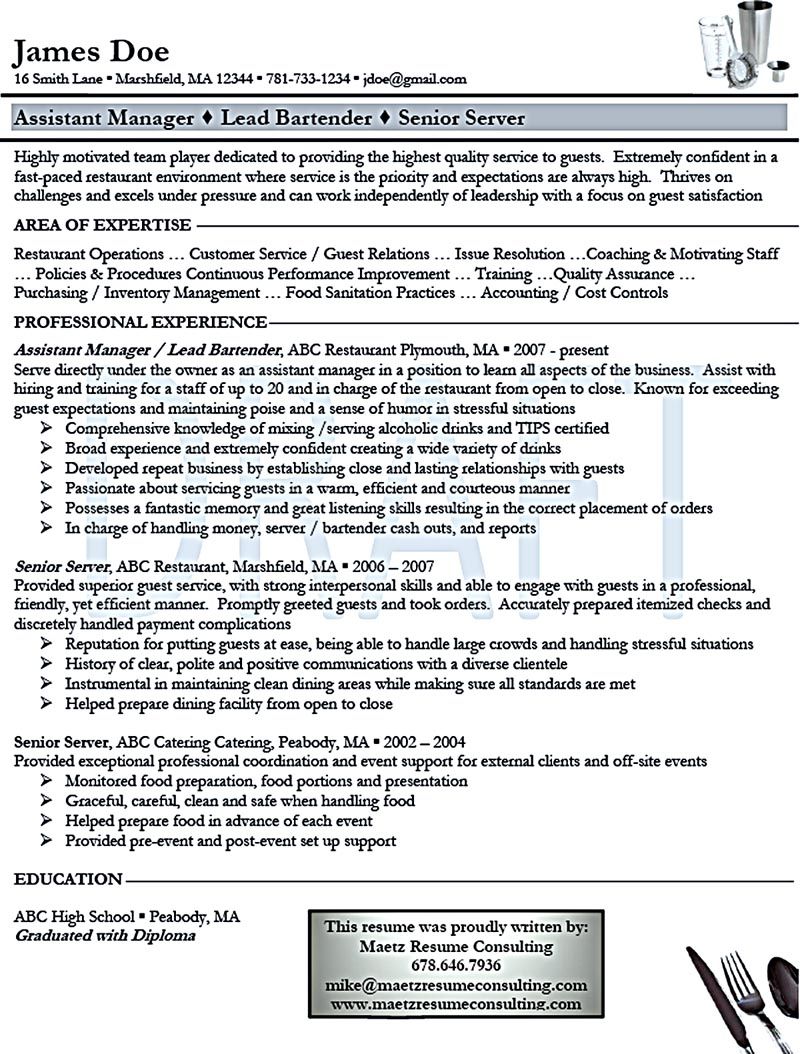 best bartender resume on bartender resume sum up all of your qualification in working as a bartender actually many peo resume examples resume template examples resume writing services