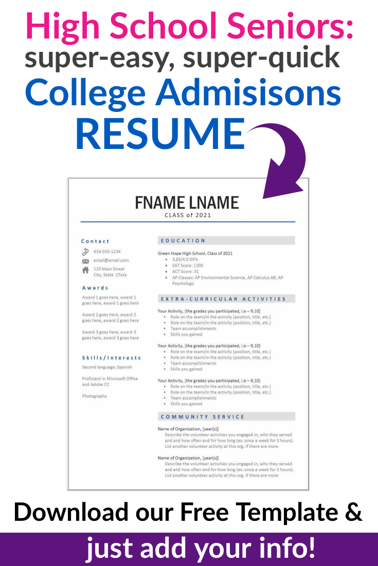 free college admissions resume templates on free download resume template for counselor recommendations and college admission in 2021 college resume template college application resume college application essay