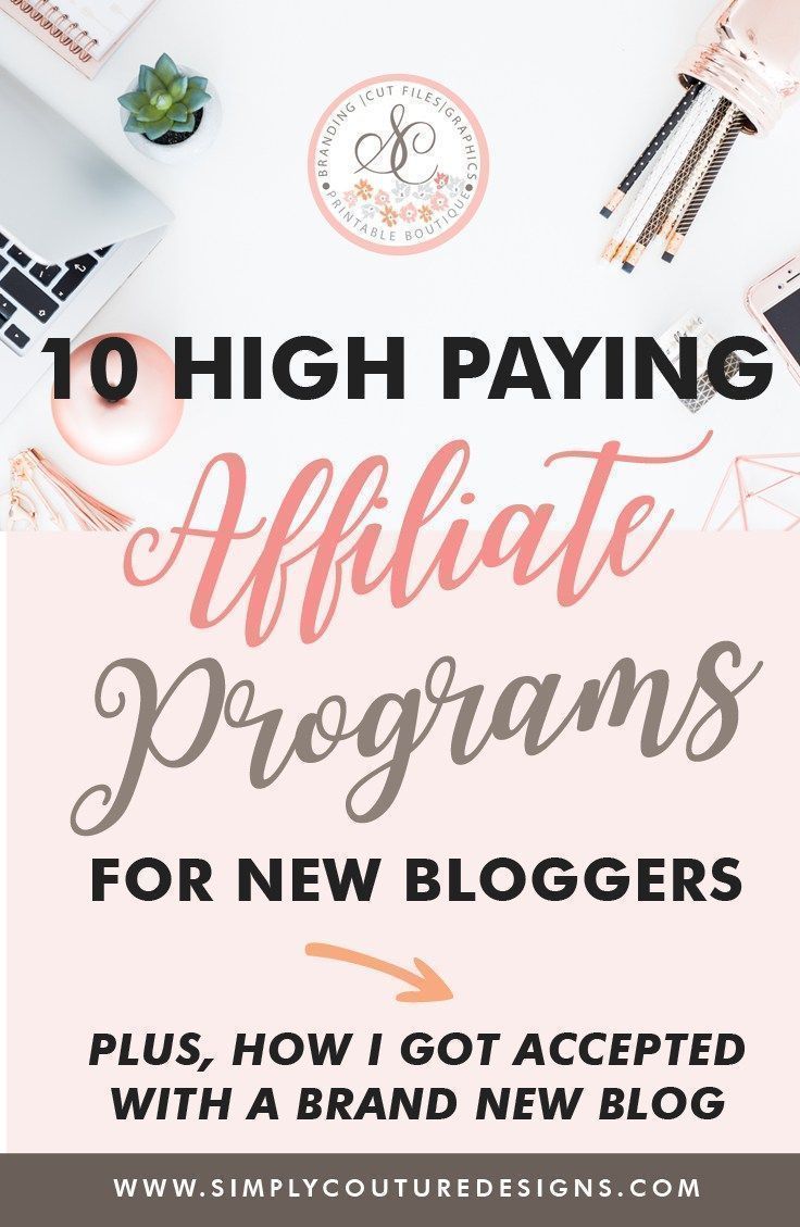 best paid affiliate programs on pin on blogging tips