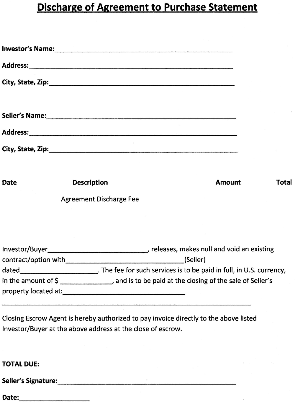 free sales agreement template on discharge of agreement to purchase statement real estate investing inside home purchase agreement tem purchase agreement contract template real estate contract