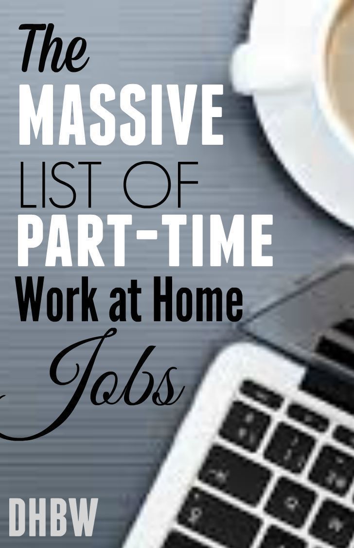 part time post jobs on pin on make money from home