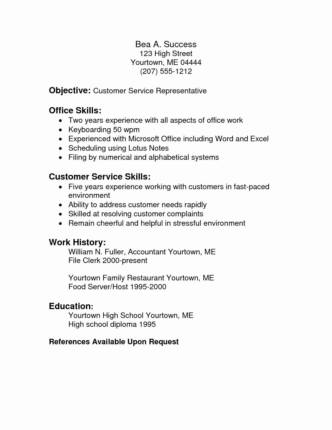 resume for office skills on fast paced environment resume best of fast paced environment resume sample in 2021 customer service resume examples customer service resume resume skills