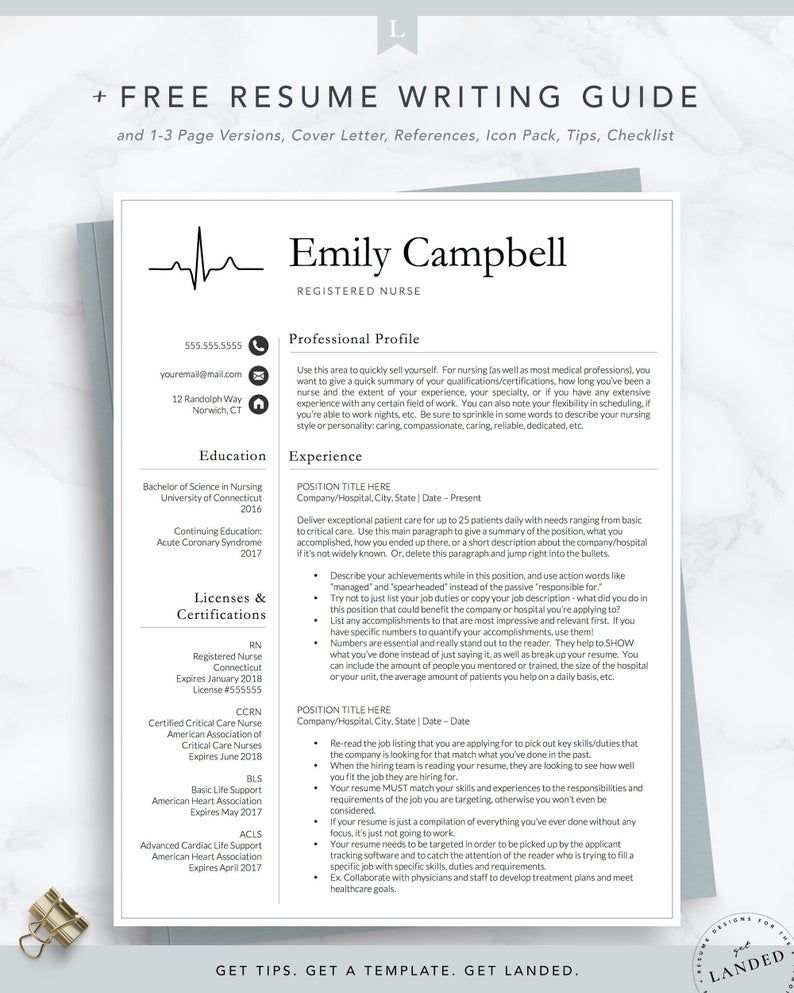 new nurse resume template registered nurse resume template etsy in 2021 nursing resume template medical resume template teacher resume template new grad nursing resumetemplate on new nurse resume template registered nurse resume template etsy in 2021 nursing resume template medical resume template teacher resume template