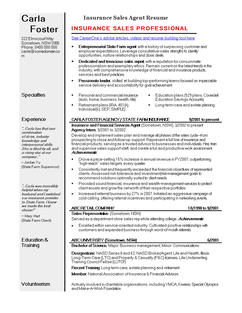 insurance sales agent resume on insurance sales agent resume how to create an insurance sales agent resume download this insurance sales agent resume tem insurance sales sales agent resume