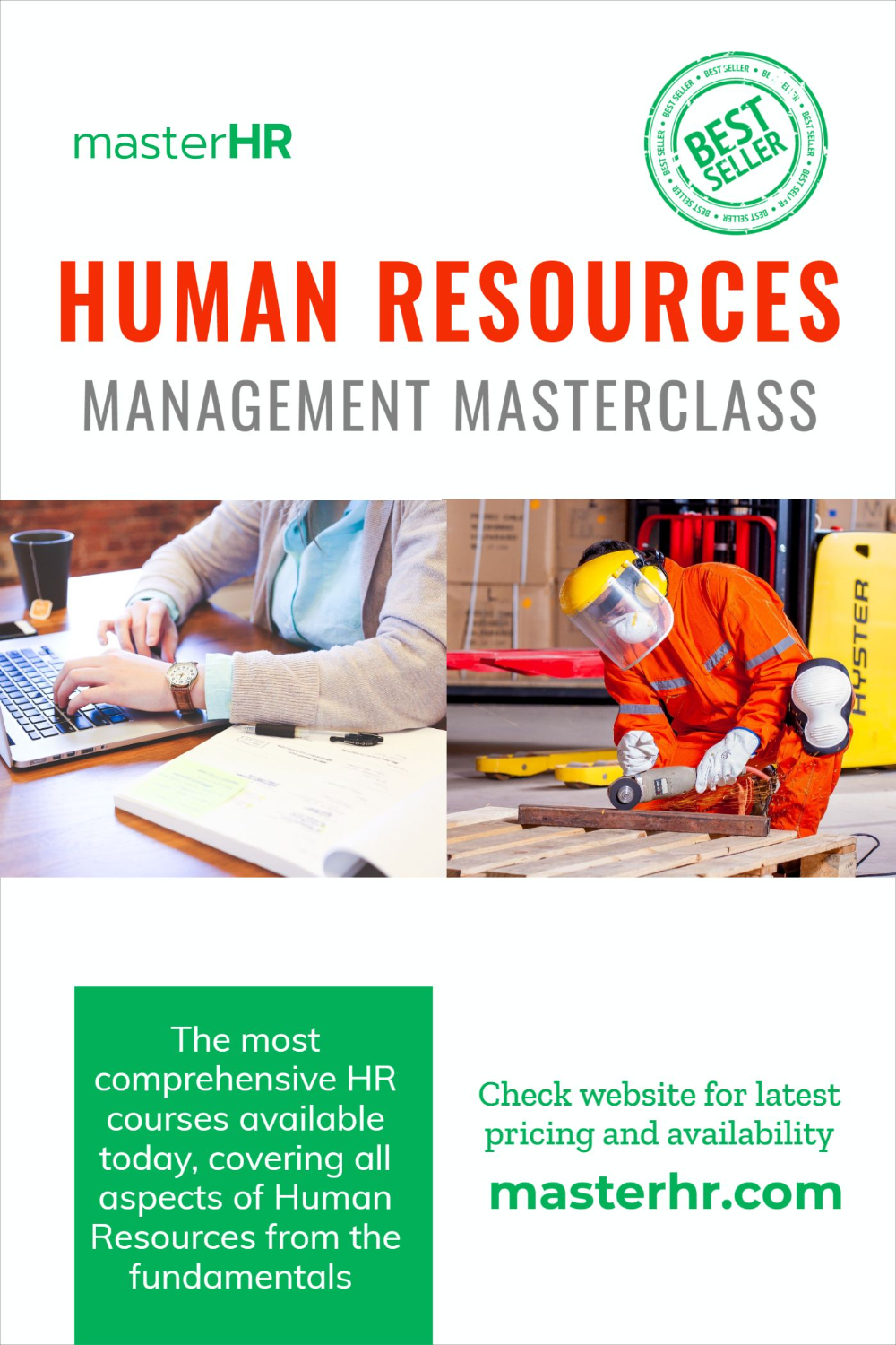 online human resource on an ebook cover design for an online course or digital book related to business hr and recrui book cover design template ebook cover design book cover template